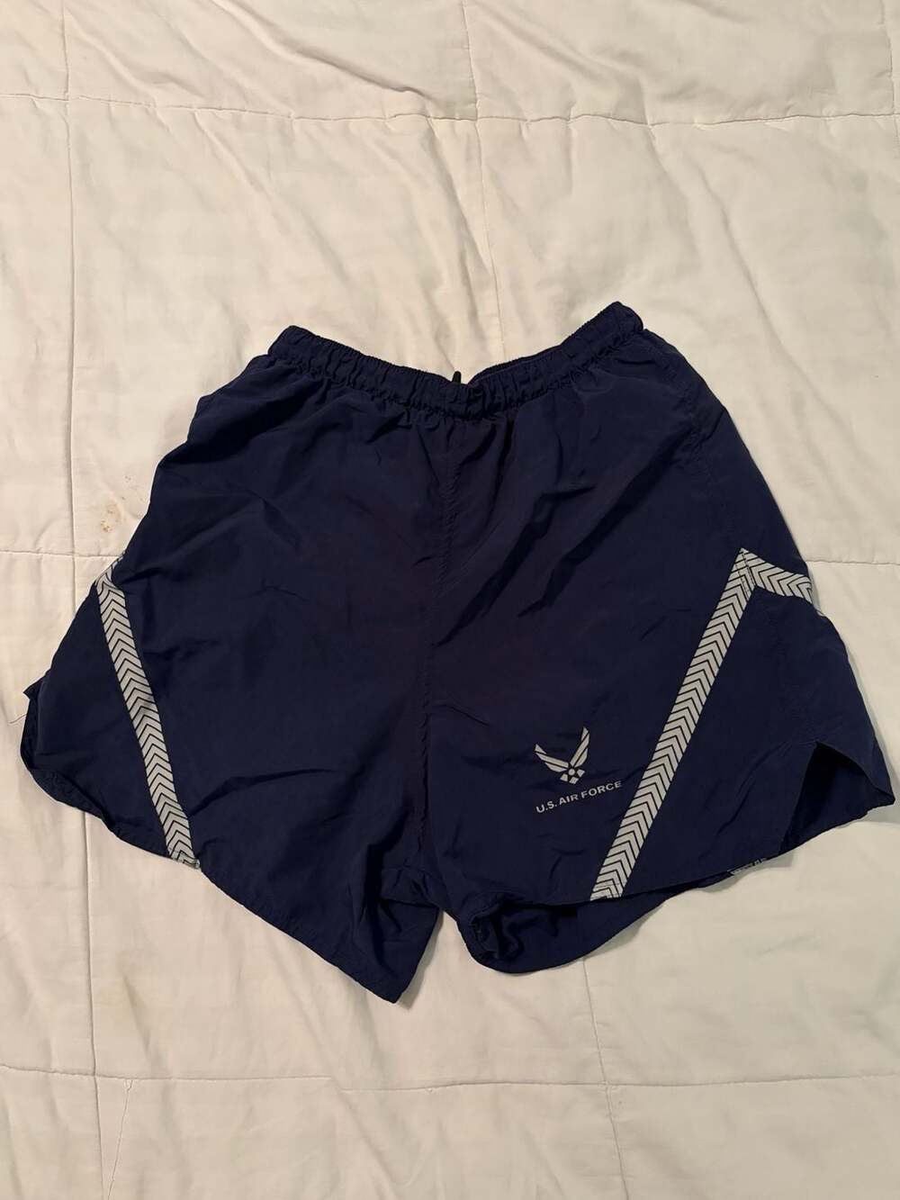 US Air Force Physical Training Uniform (PTU) Reflective Running Shorts Small